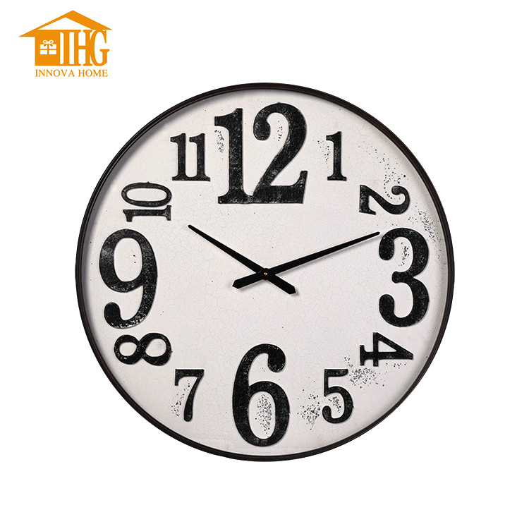 Decorative Wall Clock Metal Classical Designs SY170311 INNOVA HOME