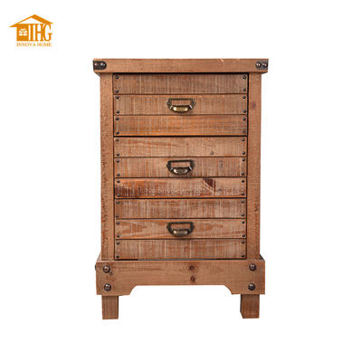 Wood Cabinet Classic Furniture Solid Wood HH176039 INNOVA HOME