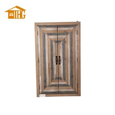 Hot-selling wooden almirah designs with mirror FX18094 INNOVA HOME